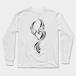 Little Angel Heart Long Sleeve T-Shirt